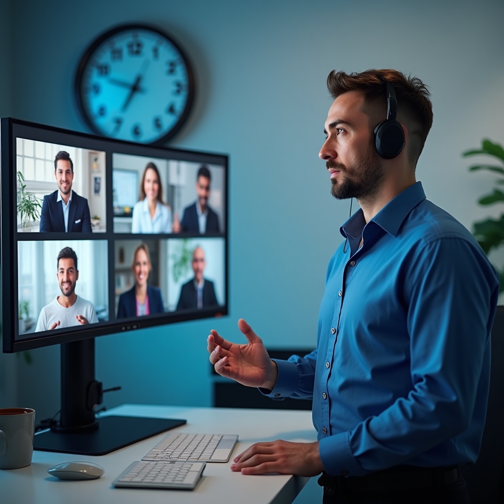Деловой звонок через разные часовые пояса